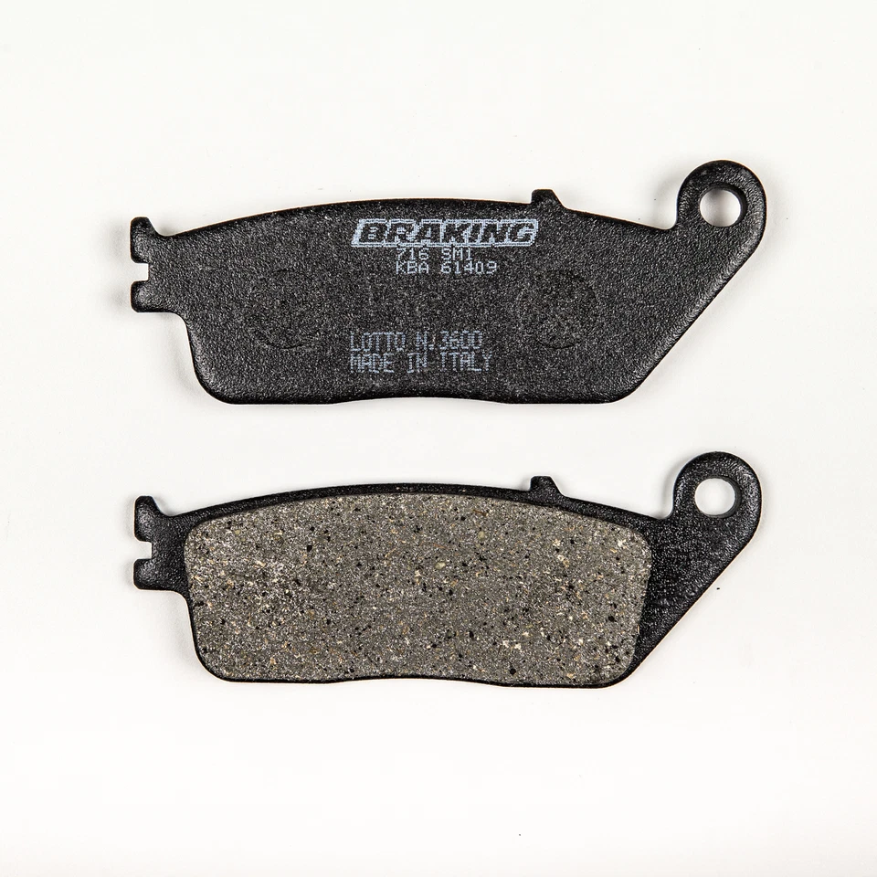BRAKING 1991-2006 CB250 Nighthawk Honda BRAKE PAD SET SEMI-METALLIC 716SM1 - Image 1 of 1