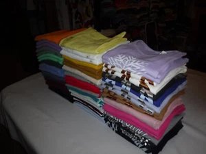 Long Sleeve Women's Thermal T-Shirts, GAP,XXL,XL,L,M,S, Many Colors Solid & Othe - Picture 1 of 268