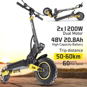 iENYRID ES1 Dual Motor Electric Scooter – 2400W Power, 37 MPH, Off-Road Ready! - Picture 1 of 18