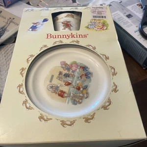 Royal Doulton Bunnykins 3 Piece Childens Set 1989 - Picture 1 of 6