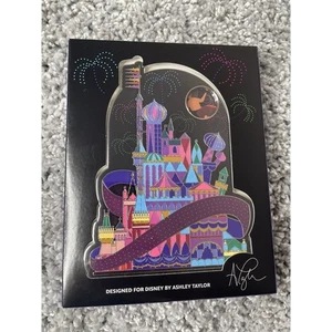 Disney Pin Castle Jumbo Spinner Ashley Taylor Design LE 3000 Small World - Picture 1 of 8