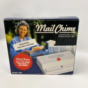 Mail Chime Wireless Mail Alert System 1200 Postal Notification - 300ft Range - Picture 1 of 6