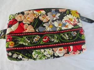 Vera Bradley Poppy Fields Small Cosmetic Bag 7 x 5 x 2" - Picture 1 of 3
