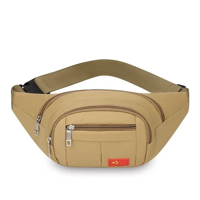 Bandolera impermeable para hombre Riñonera Paquete de pecho Bolsa de deportes al aire libre Bolsa de cintura Foto 1 de 4