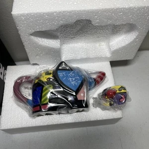 ROMERO BRITTO MINI ELEPHANT TEAPOT * NEW * - Picture 1 of 3