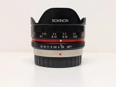 Rokinon 7.5mm F3.5 Fisheye (MFT) lens - Image 1 of 4