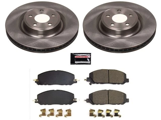 Front Brake Pad and Rotor Kit For 20-25 Ford Lincoln Explorer Aviator GAS SM78Q8 Foto 1 de 1