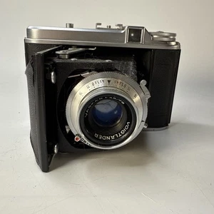 Voigtlander Perkeo I Folding 120 film Camera with Vaskar 1:4,5/75 lens - Picture 1 of 9