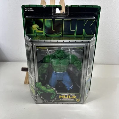 Incredible Hulk Punching Hulk Action Figure Marvel Superheroes New in Package - image 1 of 4