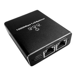 High Speed Gigabit Ethernet Splitter RJ45 Splitter 1 to 3 Connections8755 - Afbeelding 1 van 8