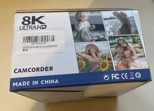 Ultra HD 8K Video & Digital Camera WiFi Camcorder - Picture 1 of 17