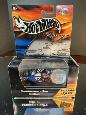 Kurt Busch #97 Sharpie Rubbermaid 2001 Ford Taurus W/ Coin 50th Victory 1:64 HW - Image 1 of 4