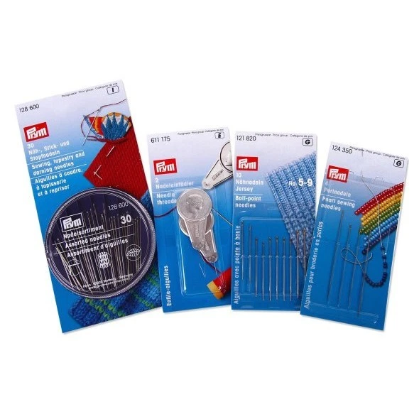 Prym Nadelset Nr.1 - 4teilig Näh-Stick-Stopfnadeln Perlnadeln Jerseynadel - Bild 1 von 1