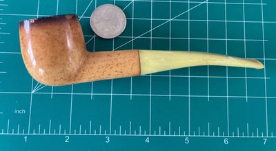 PIPA PARA FUMAR ESPUMA DE MAR DE COLECCIÓN CURVA DE BARRIDO SUAVE PIPA IMPORTADA PATRIMONIO DE COLECCIÓN Foto 1 de 4