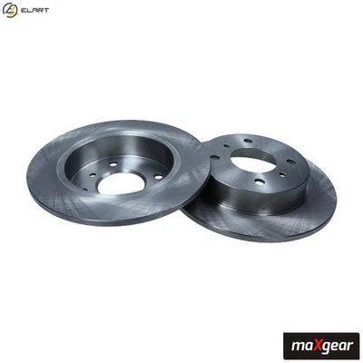 2x BRAKE DISC 19-0958 FOR NISSAN SENTRA/II/Hatchback ALTIMA PRIMERA/Break 1.5L - Image 1 of 4