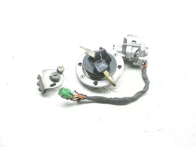 98-06 Suzuki Katana GSX 600 750 Juego de bloqueo Casco Interruptor de encendido Tapa Bloqueo y llave Foto 1 de 4