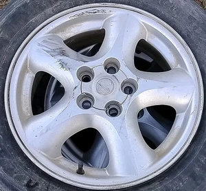 Alloy Wheel Rim Taurus 2000 2007 Ford Aluminum 16" 16x6 Inch 5 Lug 7 Spoke OEM - Picture 1 of 6