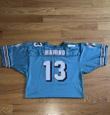 Dan Marino Miami Dolphins Wilson Football NFL Jersey - Image 1 of 4