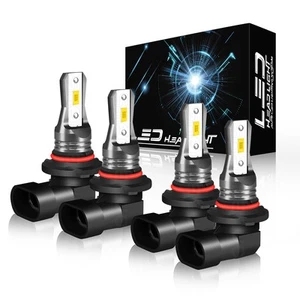 9005+9006 Combo Kit de Bombillas LED de haz alto/bajo blanco súper brillante 6000K - Imagen 1 de 13