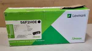 Toner Lexmark 56F2H0E Schwarz Neu OVP Original MS321 MS421 MS521 Rg MwSt - Afbeelding 1 van 5