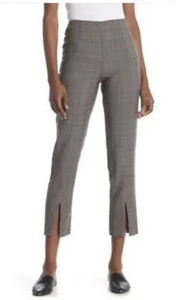 NWT, $325, Frame Denim Plaid Slit Pants, size 10 - Picture 1 of 7