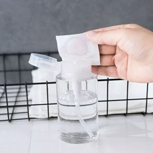 Remover Storage Bottle Press Bottle Refillable Container Empty Pump Dispenser - Picture 1 of 11