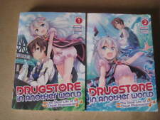 Drugstore in Another World The Slow Life of a Cheat Pharmacist Manga Vol 1 and 2