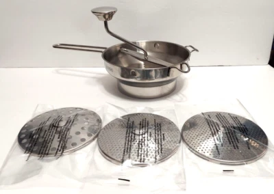 Food Mill Flotte Lotte for the Kitchen Stainless Steel Granite Ware - Image 1 of 4