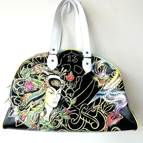 ED HARDY Woman Y2K Style Shoulder athletic bag - Image 1 of 4
