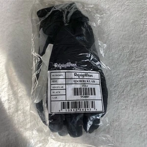 RefrigiWear,Winter Gloves, Medium, Nylon & Goatskin, Outdoor Gloves, Black & Whi - Picture 1 of 4