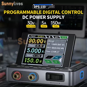FNIRSI DPS-150 Portable CNC DC Power Supply 30V 5A 150W PD QC DC Power Input - Picture 1 of 19