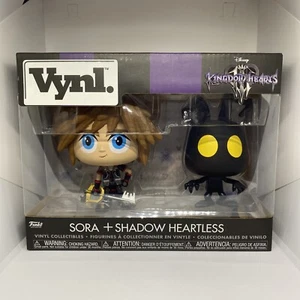 Funko Vynl. Disney Kingdom Hearts III Sora + Shadow Heartless Vinyl 2 Pk JUNE - Picture 1 of 6