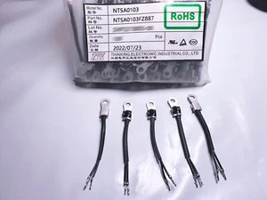 5PCS NTSA0103 THINKING 10kOhm NTC Thermistor 10K Screw-On Ring Lug - Picture 1 of 4