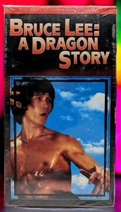Bruce Lee A Dragon Story 1997 VHS Bruce Le Tang Pei Na Yin Hsiu NEW SEALED - Picture 1 of 5