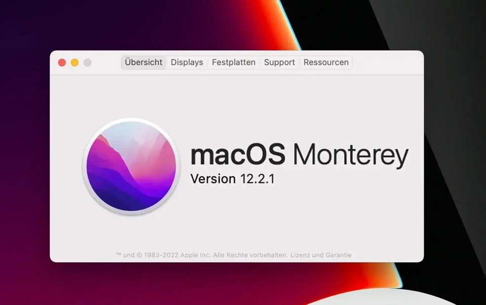 Mac OS Monterrey für Ältere Mac Computer PDF Anleitung - Bild 1 von 1
