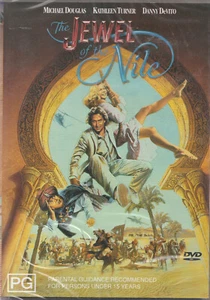 The Jewel Of The Nile (1985) - Michael Douglas Region 4 Pal Dvd Brand New Sealed - Picture 1 of 2