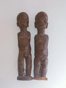 Two African Statues. Two Statues African Lobi ? - Picture 1 of 9