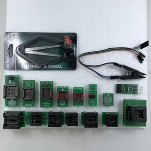 Adaptador PLCC SPI QFP32 SOP8 SOP16 SOP20 SSOP8 para programador TL866II - Imagen 1 de 1
