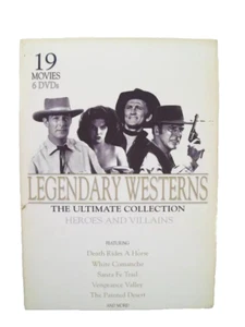 Legendary Westerns: Ultimate Collection (DVD Set) WORLD SHIP AVAIL - Picture 1 of 2