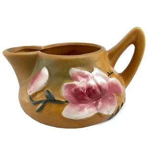 Hermitage Pottery Roseville Small Creamer Beige Magnolia Pottery Repro - Picture 1 of 7