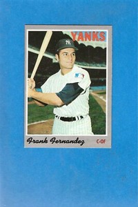 1970 Topps #82 Frank Fernandez Yankees Near Mint