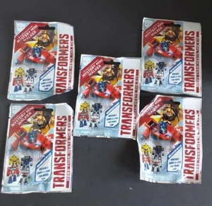 Transformers Lot Of 5 Mystery Mini Walker Blind Bags. Hasbro. New. - Picture 1 of 5