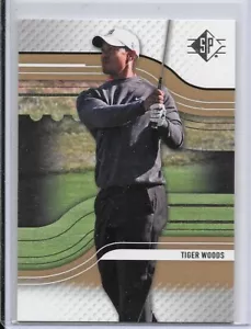 2012 Tiger Woods SP Authentic Golf Card #1 Cypress California United States - Picture 1 of 2