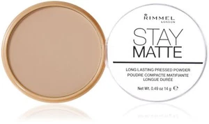 Rimmel Stay Matte Pressed Powder Transparent 001 0.49 oz - Picture 1 of 1