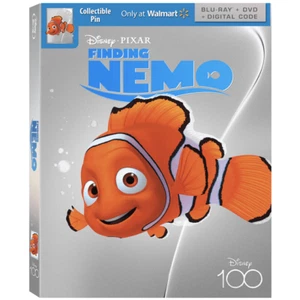 Finding Nemo - Disney100 Edition Walmart Exclusive Blu-ray + DVD + Digital Code - Imagen 1 de 4