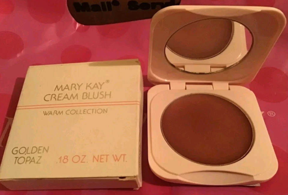 Mary Kay GOLDEN TOPAZ CREAM BLUSH - WARM COLLECTION .18 oz BNIB - WOW! - Image 1 of 1