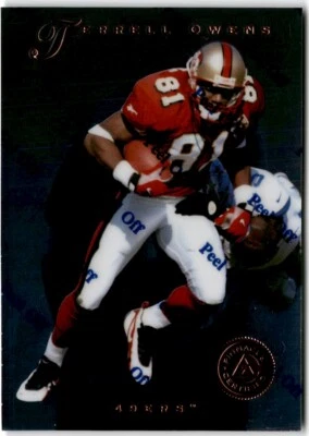 1997 Pinnacle Certified #27 Terrell Owens 49ers - Image 1 of 2