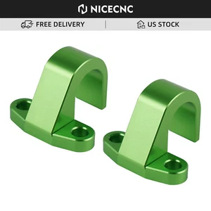 Rear Brake Line Hose Cable Clamps For Kawasaki KX250 KX450 2019-23 KLX300R 20-23 - Foto 1 di 7