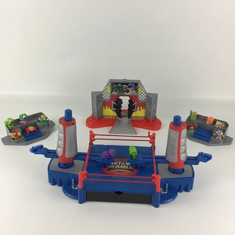 Mutant Mania Rampage Arena Wrestling Ring Playset Mini Action Figures Moose Toys Cover