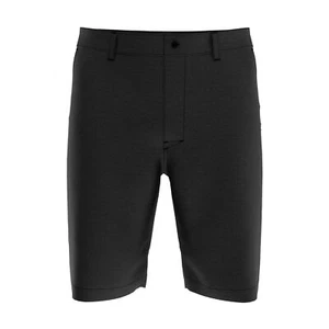 Pantalones Cortos para Caminar Callaway Golf Para Hombres Negros Brezo Micro Rayas Frente Plano $75 - Imagen 1 de 4